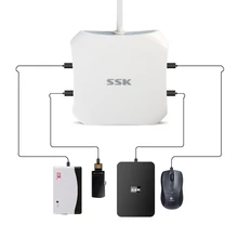 SSK usb концентратор usb c концентратор MacBook хаб usb 3,0 Передняя панель type c концентратор многопортовый usb-адаптер usb порт usb-c концентратор hab usb3.0 порта usb
