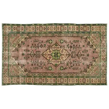 

Handmade Natural Vintage Turkish Area Rug 155x262 Cm-5'1''X8'7''