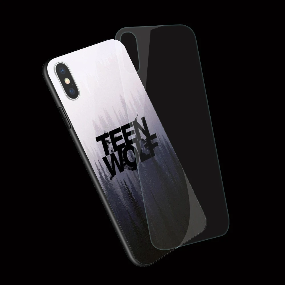 Чехол для телефона EWAU Teen Wolf Stilinski из закаленного стекла для iPhone 5 5S SE 6 6s 7 8 plus X XR XS 11 pro Max