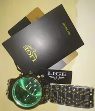 LIGE-reloj de cuarzo de lujo para mujer, accesorio de marca superior, resistente al agua, de acero inoxidable, regalo de cita, nuevo, 2021