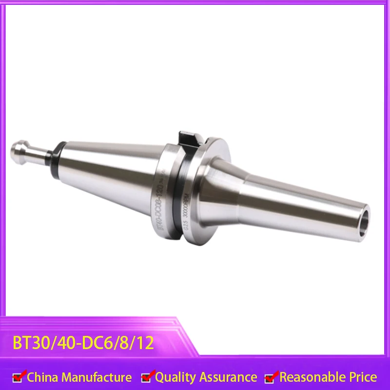 

High precision and high speed BT30 BT40 dc knife shank dc6 dc8 dc12 60L spindle dc chuck tool holder for CNC machining center