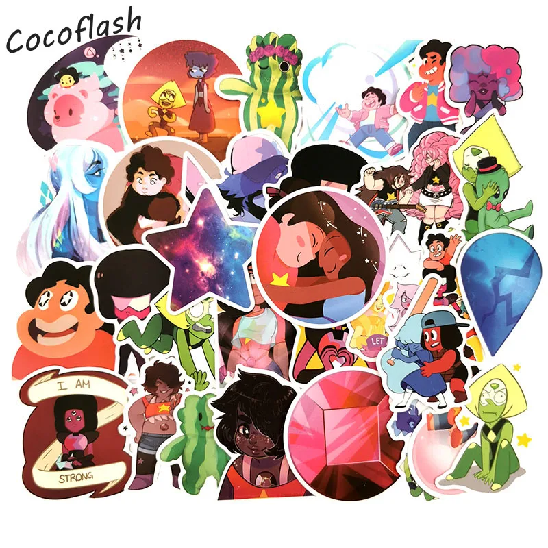 10/50Pcs/Set Funny Cartoon Steven Universe Sticker Decal Stickers For Car Laptop Bicycle Motorcycle Notebook Waterproof Stickers