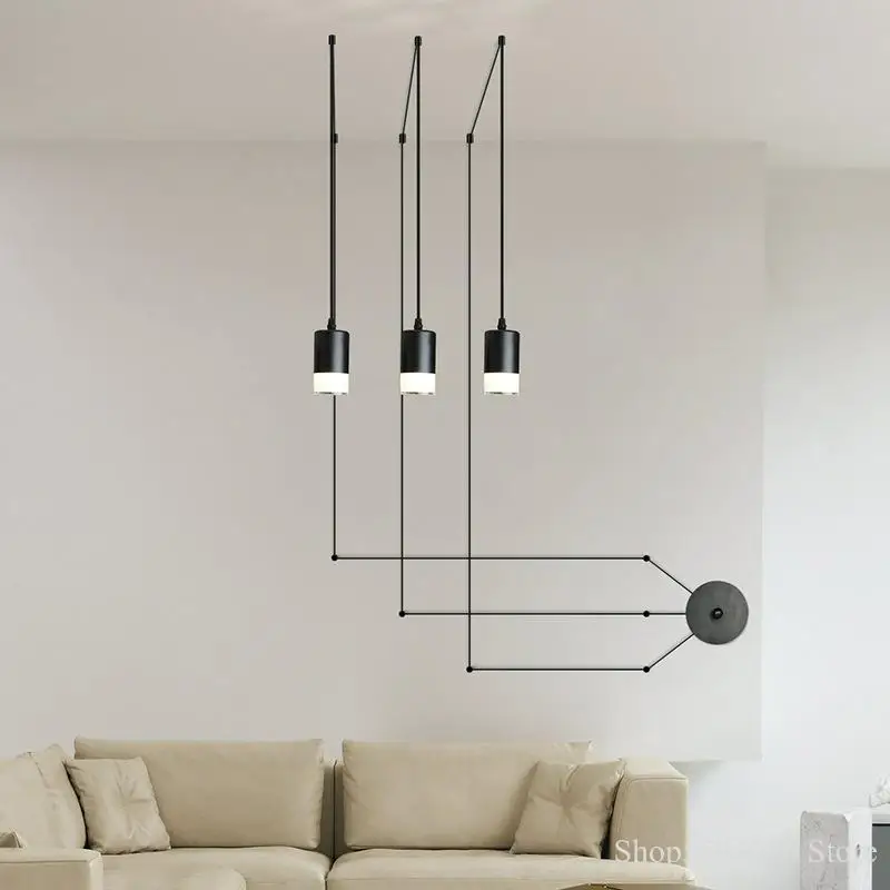 Design Modern LED Pendant Lights for Living Dining Room Hanging Lamp Home DIY Suspension Luminaria Pendant Lamp Loft Decor HOME