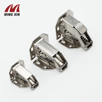 

MX 90Degree3-4Inch Not Drilling Hole Cabinet Hinge Cabinet door soft closing hinge Hydraulic buffer hinge Furniture hardware