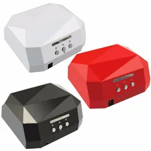 36 Вт двойной светильник, алмазная лампа для ногтей, УФ светодиодная лампа для гель-лака для ногтей, все для маникюра, лампа для сушки лака для ногтей, светодиодная сушилка