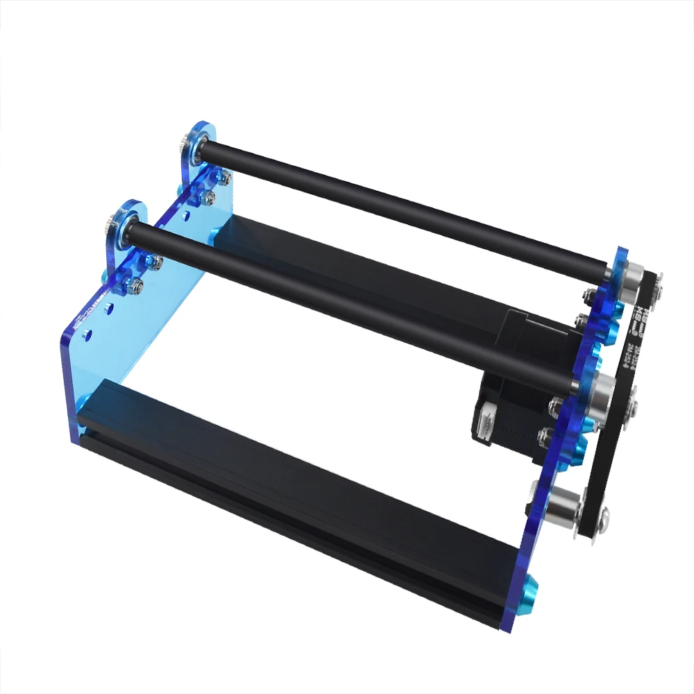 Máquina de Gravura do Laser do Cnc da Impressora 3d Y-eixo Módulo de Gravura do Rolo Rotativo com Motor para Gravar Latas de Objetos Cilíndricos - Imagem 3