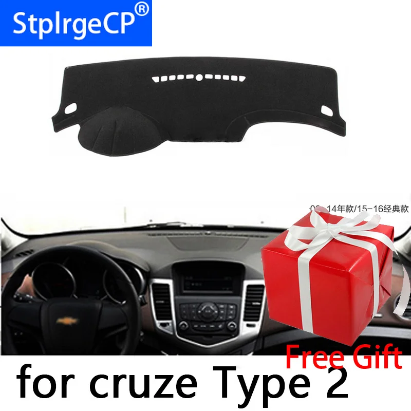 

For Chevrolet Cruze 2009 2010 2011-2014 Right and Left Hand Drive Car Dashboard Covers Mat Shade Cushion Pad Carpets Accessories