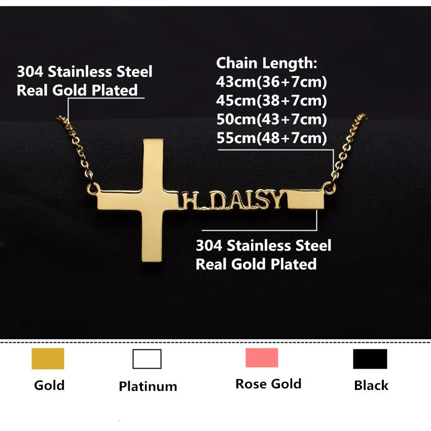 Cross-Name-Choker-Necklaces-Pendants-Personalized-Custom-Necklace-Stainless-Steel-Gold-Ketting-Nameplate-Men-Gothic-Jewelry
