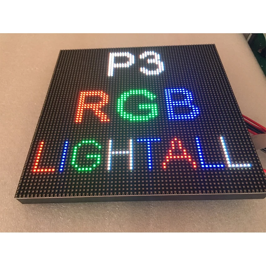 192*192 мм внутренний модуль P3mm RGB hd SMD2121 1/32 сканирования 64*64 точек полноцветный светодиодный дисплей, светодиодный экран видео стенная панель