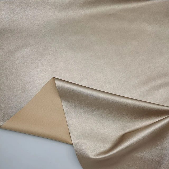 Metallic Pu Leather Fabric Gold Silver Handmade Diy Soft-wrapped  Hard-wrapped Fabric Cost Clothing Accessories 137x50cm - Fabric - AliExpress