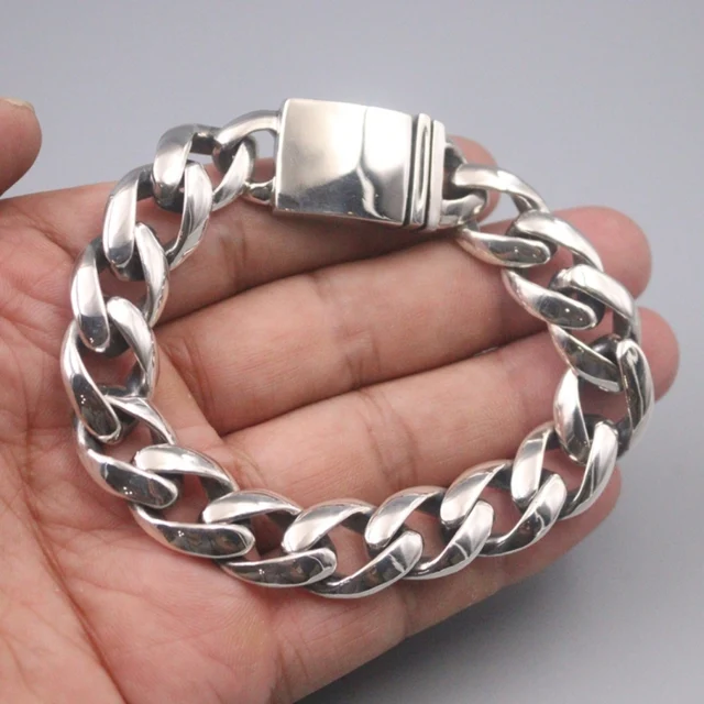 ヴィンテージ ホースビットリンクブレスレット シルバー925 メキシコ製