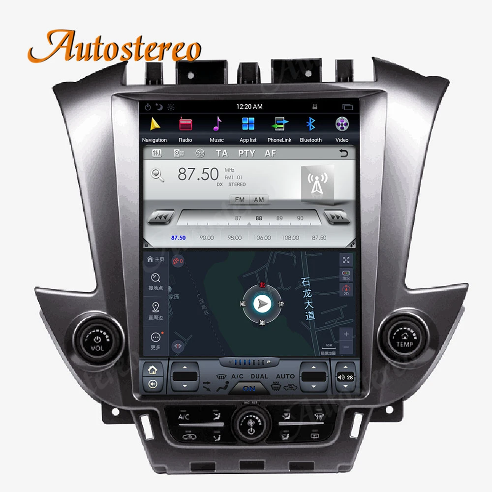 For GMC Yukon Chevrolet Tahoe Suburban 2015-2019 Tesla style Android 11 Car GPS Navigation Headunit Multimedia Player Carplay