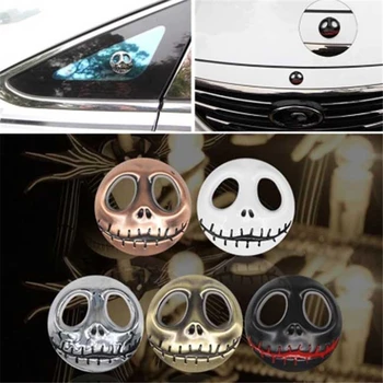 

3D Metal Pumpkin Halloween Car Sticker Emblem Badge Car Styling Stickers For Cars Motorcycle Decorative