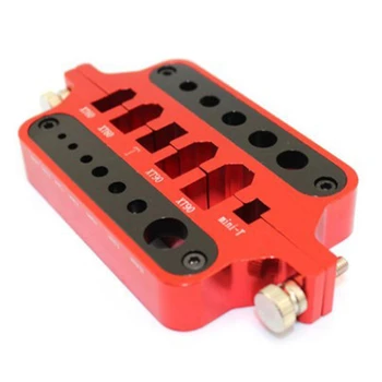 

RC Car Drone Welding Station XT60 XT90 Aluminium Alloy Universal Soldering Tool Holder Conventional T Mini T Plug Connector