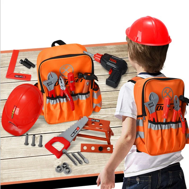 

Children Simulation Repair Tool Set Plastic Pretend Play Screwdriver Disassembly Game Learning Educational Toys For Boys Gift
