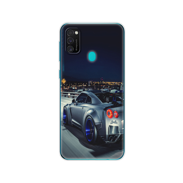 Samsung M21 Case 6.4" Soft Silicon Tpu Cover For Samsung Galaxy M21 M 21 SM-M215FZGUSER m215 Phone Back Shell Bumper Funda