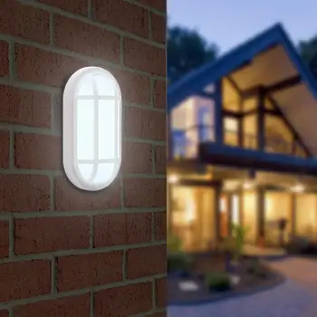 

6000K-6500K LED Indoor Lighting Wall Lamp & Outdoor Waterproof IP65 Porch Garden Wall Lamp 15W AC 85-265V For Bath Corridor