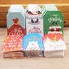 50pcs 5*3cm Merry Christmas Tags Kraft Paper Card Gift Label Tag DIY Hang Tags Gift Wrapping Decor Gift Card ► Photo 2/6