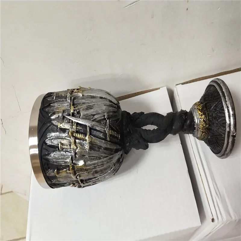 Игра престолов Signets Tankard из нержавеющей стали и смолы 3D Кофе пивная кружка для