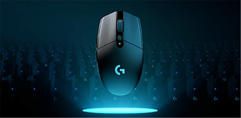 Logitech G304 Wireless Mouse 6 Programmable Buttons USB Wireless Mouse HERO Sensor 12000DPI Adjustable Gaming Optical Mice Logi good wireless gaming mouse