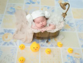

Retro Iron Bathtub Newborn Photography Props Baby Bathtub infant basket Studio Photo Shooting Accessories Photography