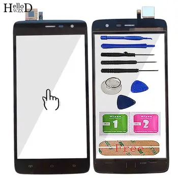 

5'' Touch Screen For Vertex Impress Saturn Touch Screen Front Glass Digitizer Panel Sensor TouchScreen Mobile Phone Tools Tape