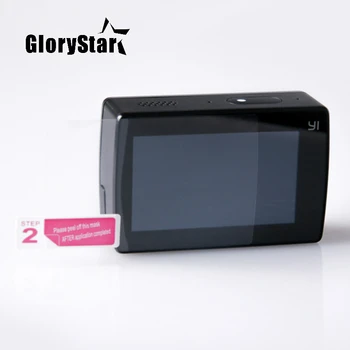 

Scratch Resistant Protective LCD Display Screen Film + Lens Film For Xiaomi Yi Xiaoyi 2 4K Action Camera Accessories # F3122