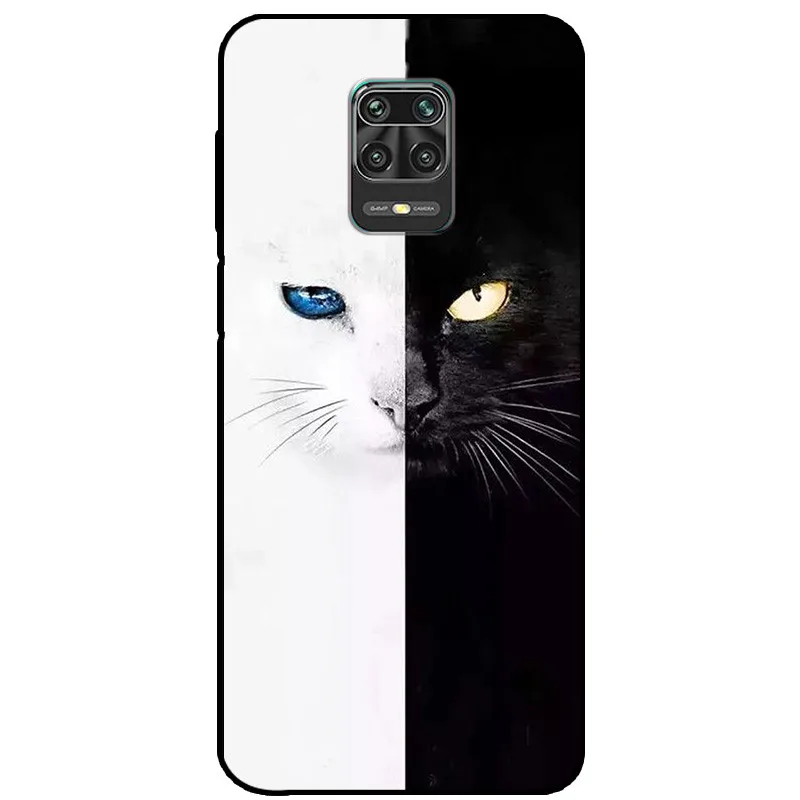 For Xiaomi Redmi Note 9S Case Soft Silicone Back Case for Xiaomi Redmi Note 9 Pro Note9s 9 s Case Redmi9 9S Black Phone Cover 