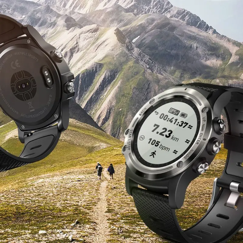 NEW GPS Smart Watch Waterproof  Bluetooth Step Count watches Information Push Heart Rate Sport Tracker  Monitor Smart Watch