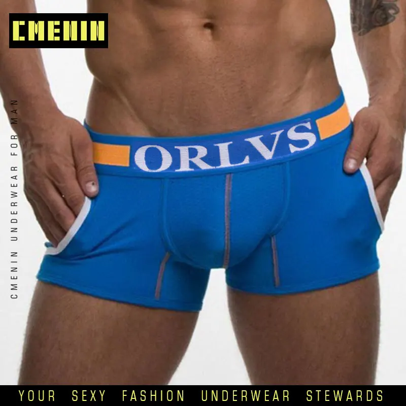 

Breathable Mesh New Boxers Men Quick Dry Panties Male Breathable Sweat Fitness Underwear Comfortable Wearproof Elastic