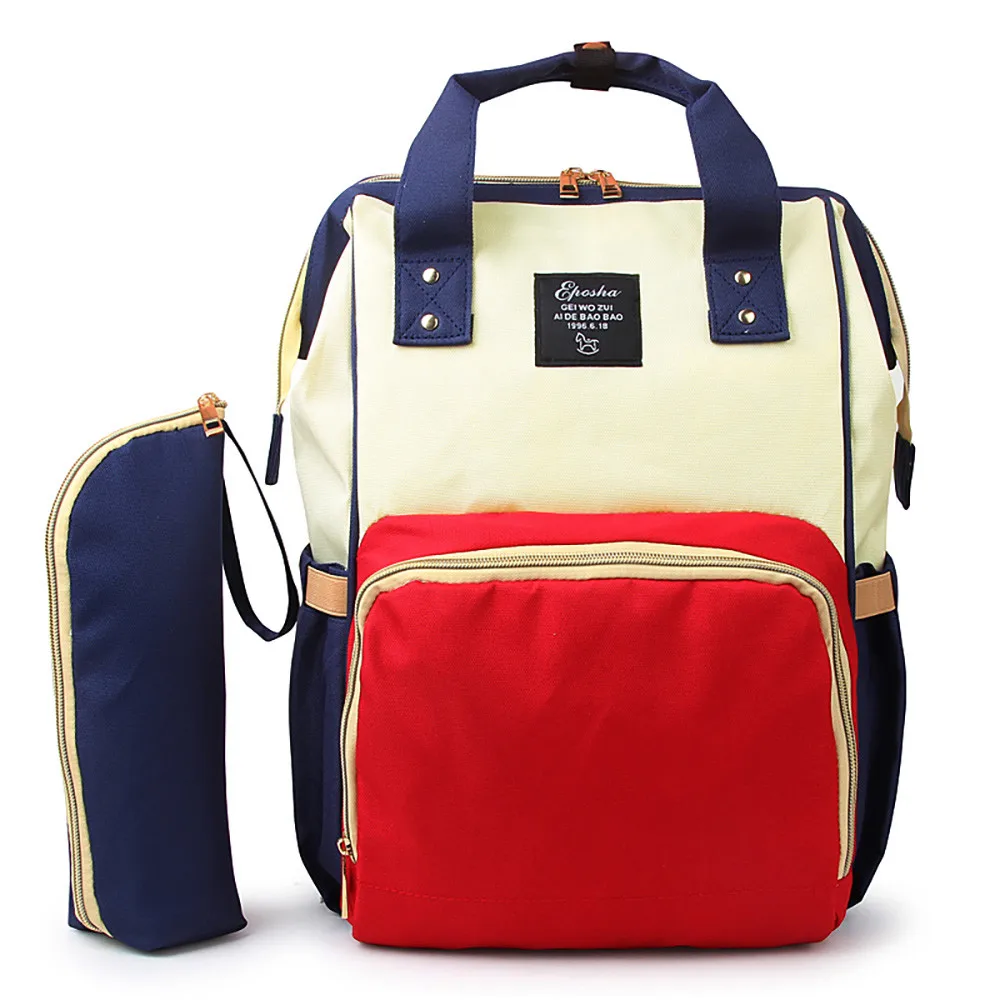 Женский рюкзак с принтом, ручная сумка на плечо, большая вместительность, 2 шт., сумка на плечо для мам, новая роскошная многофункциональная ручная сумка на плечо# YL5 - Цвет: B
