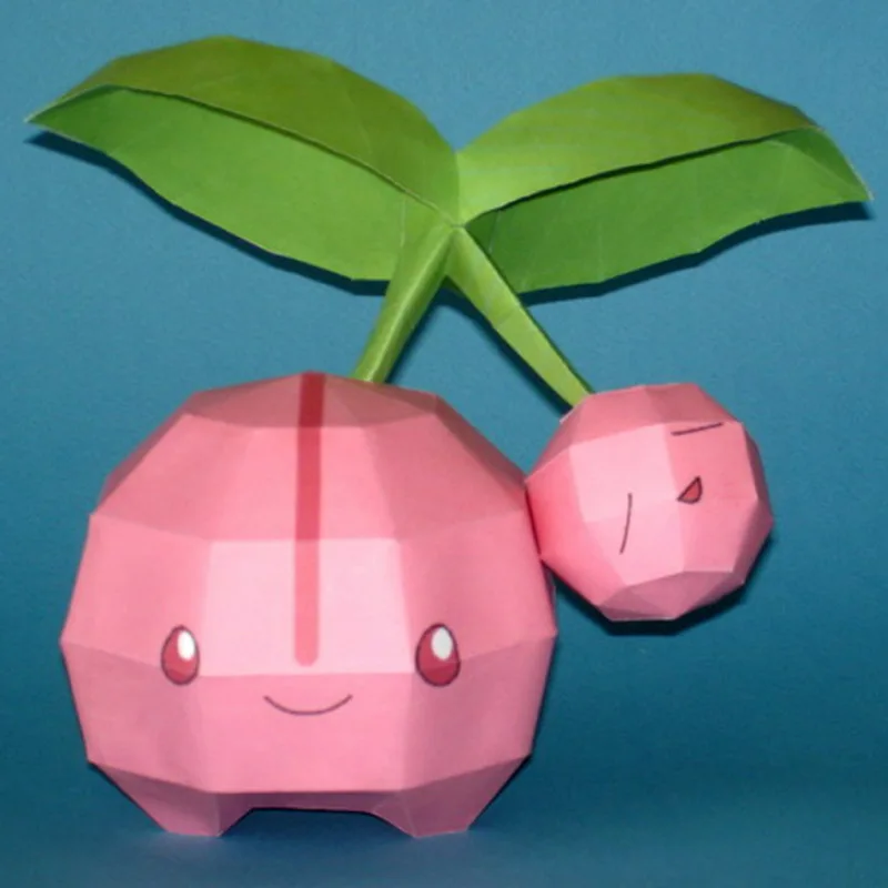 

Cherry Blossom Treasure DIY Magic Baby Pet Elf Anime Paper Model Handmade Paper Folding