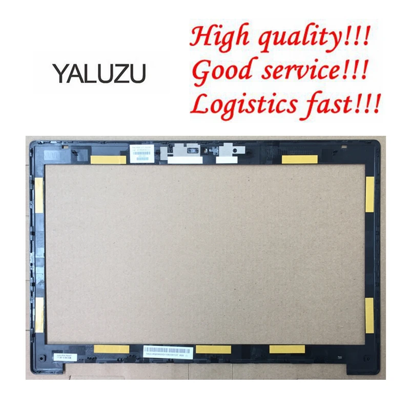 YALUZU чехол для ноутбука hp для EliteBook 8560W ЖК-экран передняя изогнутая отделка панели 15," порт веб-камеры 652639-001 B оболочка черный