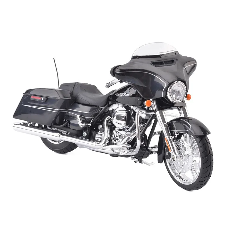 Maisto 1:12 Harley Davidson Street Glide Special Motorcycle Model Toy New Black 