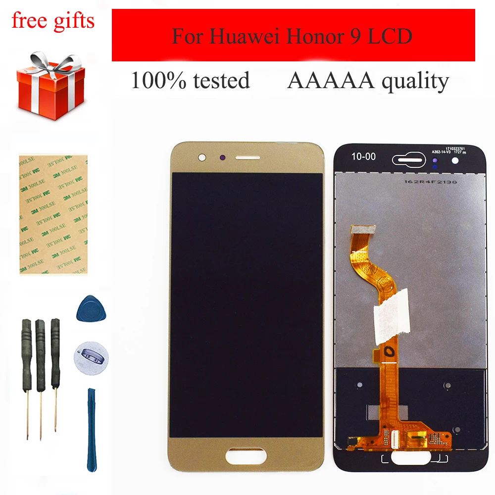 

5.15'' For Huawei Honor 9 LCD Dispaly STF-L09 STF-AL10 STF-AL00 STF-TL10 LCD Scree Display Touch Screen Digitizer Glass Assembly