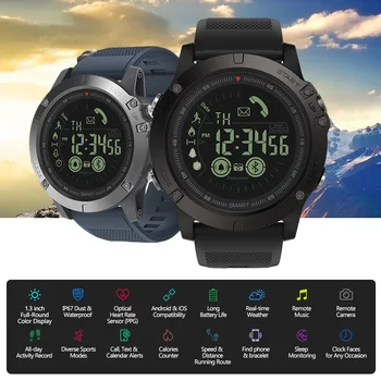 

New Zeblaze VIBE 3 Flagship Rugged Smartwatch 33-Month Standby Time 24h All-Weather Monitoring Smart Watch For IOS And Android