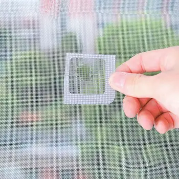 

Screen Door Window Repair Patch Patch Hole Net 2 Household Self-adhesive Anti-mosquito Screen Sticker Rectangular Screen Sticker
