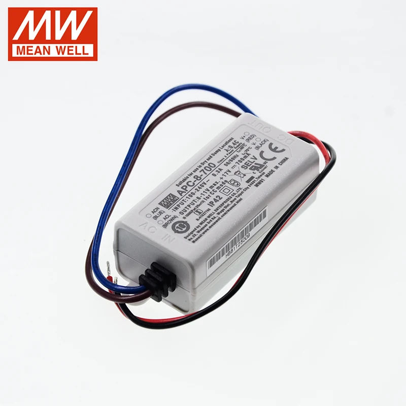 [Seven Neon]MEAN WELL APC-8-250 APC-8-350 APC-8-500 APC-8-700 LED Driver High effection Single Output Switching Power Supply