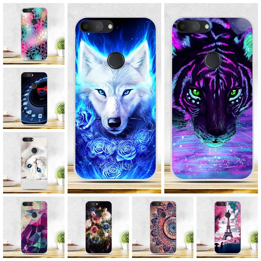 Case For Alcatel 1S 5.5 inch Case Silicone Soft TPU Back Shell Cover For Fundas Alcatel 1S 5024D 5.5" Cover Coque Capa