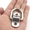 بينو 6 حزم من الصلب D حلقة التعادل داونز 1/4 "الثقيلة التعادل أسفل مرساة جلد خواتم مع تصاعد قوس لشاحنة الأحمال