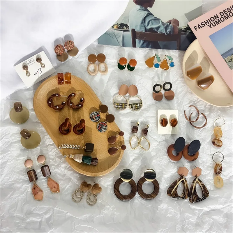 Корейские зимние винтажные плюшевые кофейные хаки акриловые геометрические