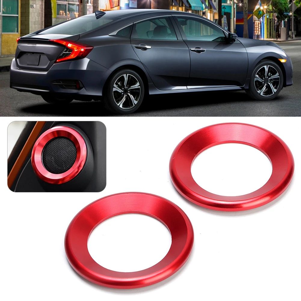 2 шт. декоративное кольцо для автомобильного динамика Honda Civic 10|Лепнина интерьера|