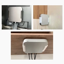 Support mural pour Apple Mac Mini 2012 – 2020, ordinateur monté à l'arrière, accessoires de support de bureau permettant de gagner de l'espace, support de rangement