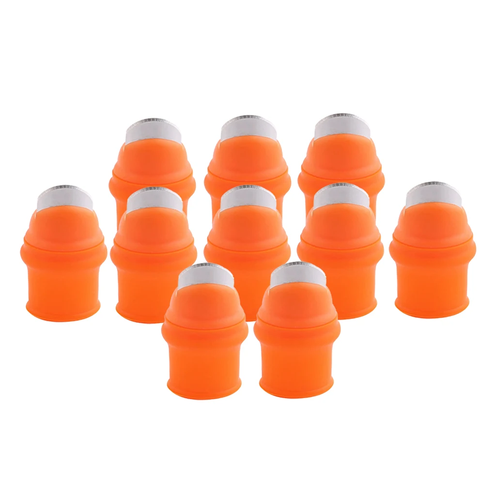 10pcs Silicone Thumb  Vegetable Cutter Finger Thumb Plant Cutter Large