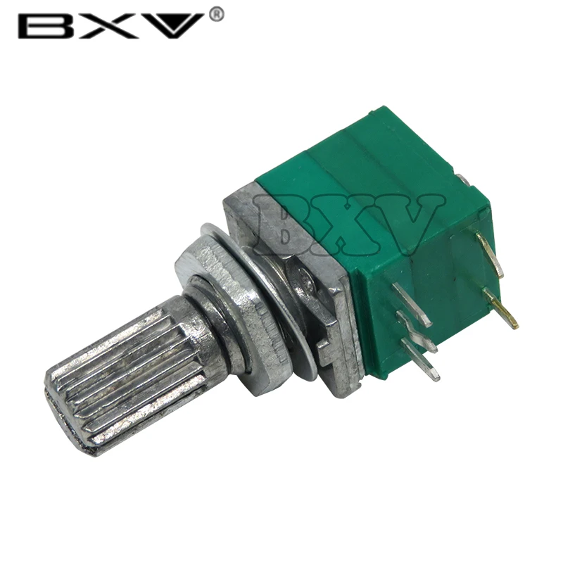 RV097NS Potentiometer 5PCS 5K-500K with A Switch for Amplifier Sealing multiturn potentiometer linear potentiometer rotary potentiometer potentiometer kit trimmer potentiometer
