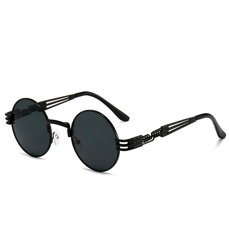 

Round Sunglasses Steampunk Retro Sunglasses Ladies Men Sunglasses UV400 Goggles Shadow Driving Gothic Retro Sunglasses