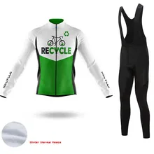 SPTGRVO, LairschDan, зеленый, мужской, женский флисовый комплект для велоспорта, зимняя одежда, одежда для велоспорта, Костюм mtb, Униформа, одежда для велоспорта, комплект из Джерси