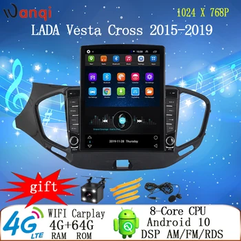 

9.7 inch Tesla android car multimedia player navigation radio for LADA Vesta Cross 2015-2019 car dvd radio car gps video display