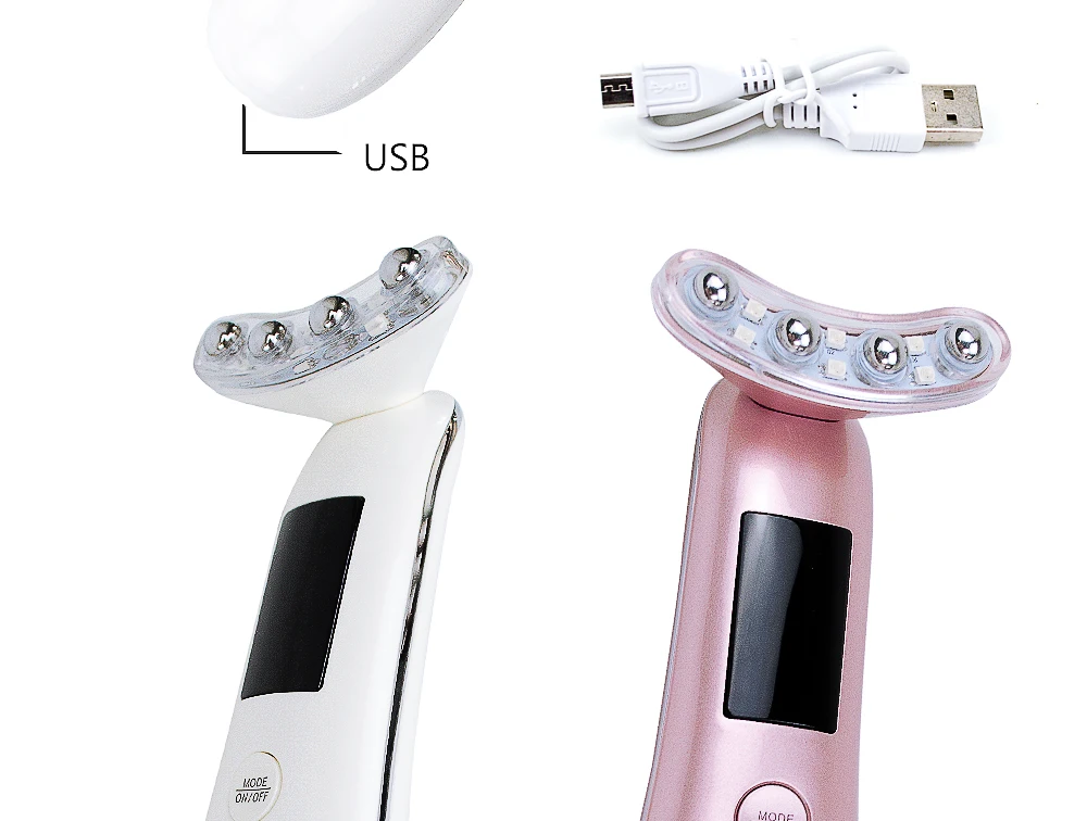 Licheng 3 in 1 RF Beauty Device EMS LED Photon Electroporation Skin Tighten Rejuvenation Wrinkle Removal Face Lifting Massager