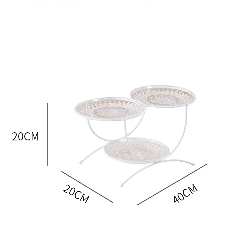 Фруктовый поднос семейный чайный столик сушеные конфеты, снек-стеллаж многослойный торт пластиковое блюдо для сервировки торт стенд trayDessert лоток квадратные, карамельные сковороды Чай Вечерние фрукты поднос в части
